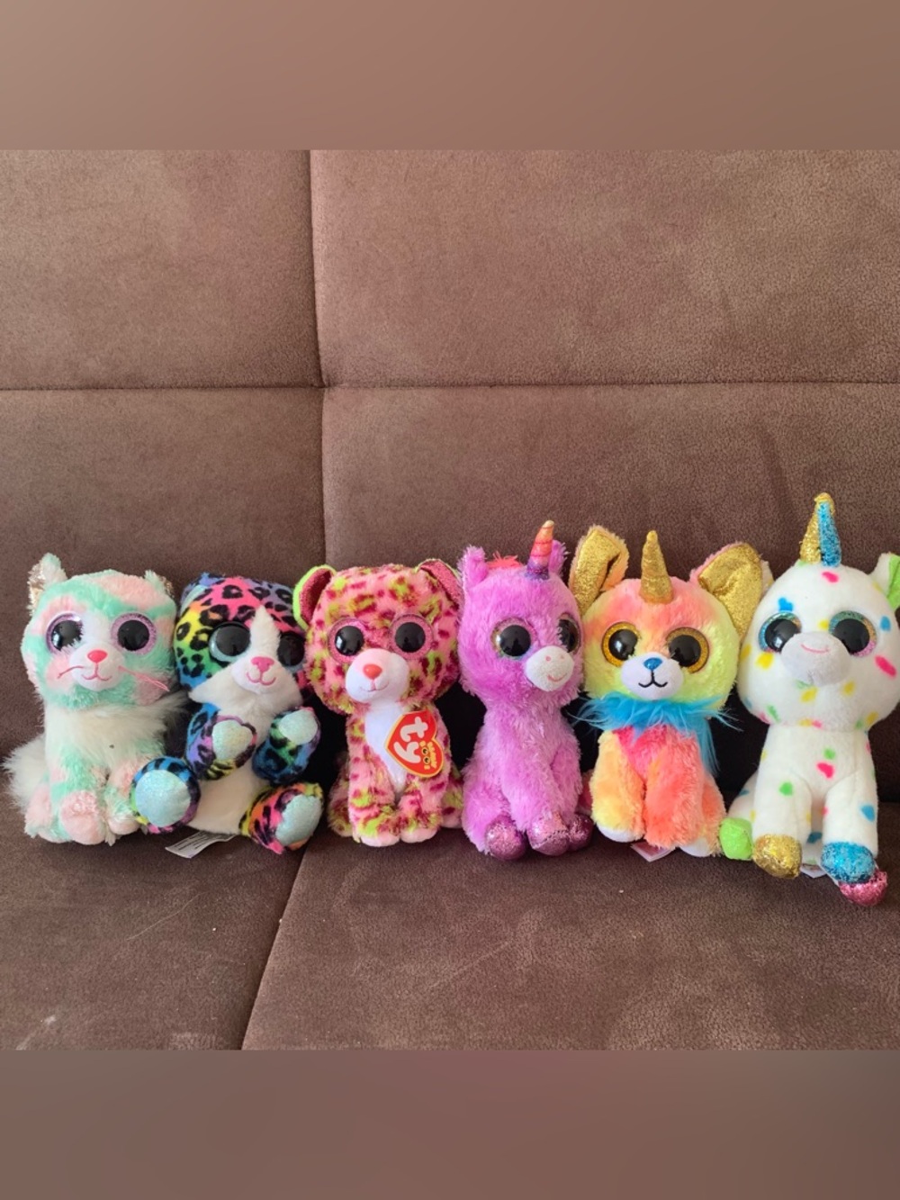 TY Beanie Boos Lot of 6 Plush Stuffed Animals